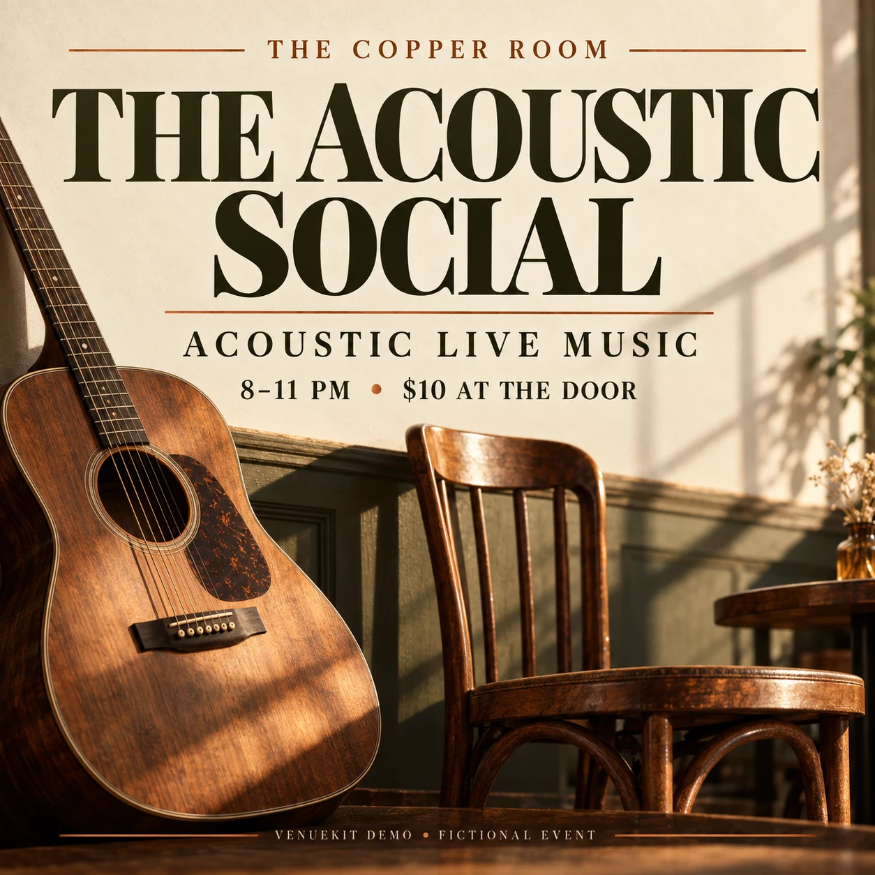 The Acoustic Social poster